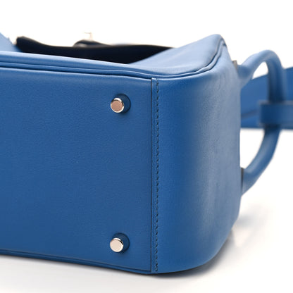 Hermes Swift Mini Lindy 20 Bleu France 9 of 9