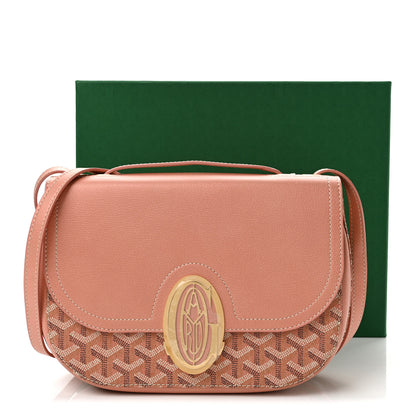 Goyard Iridescent Goyardine 233 PM Shoulder Bag Pearly Coral 11 of 11