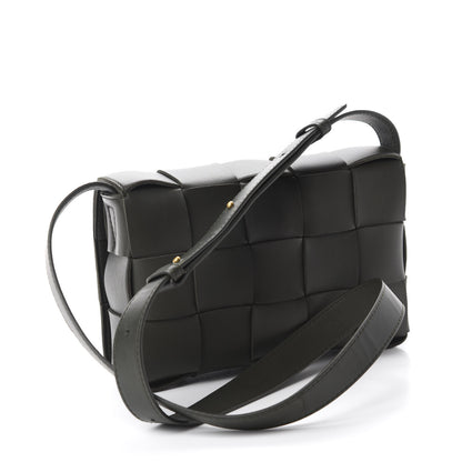 Bottega Veneta Lambskin Maxi Intrecciato Cassette Crossbody Bag Camping 3 of 9