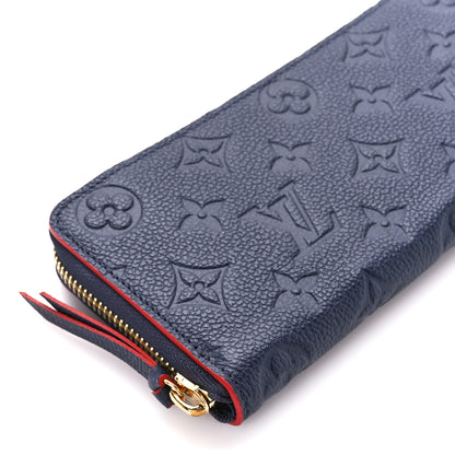 Louis Vuitton Empreinte Clemence Wallet Marine Rouge 9 of 11