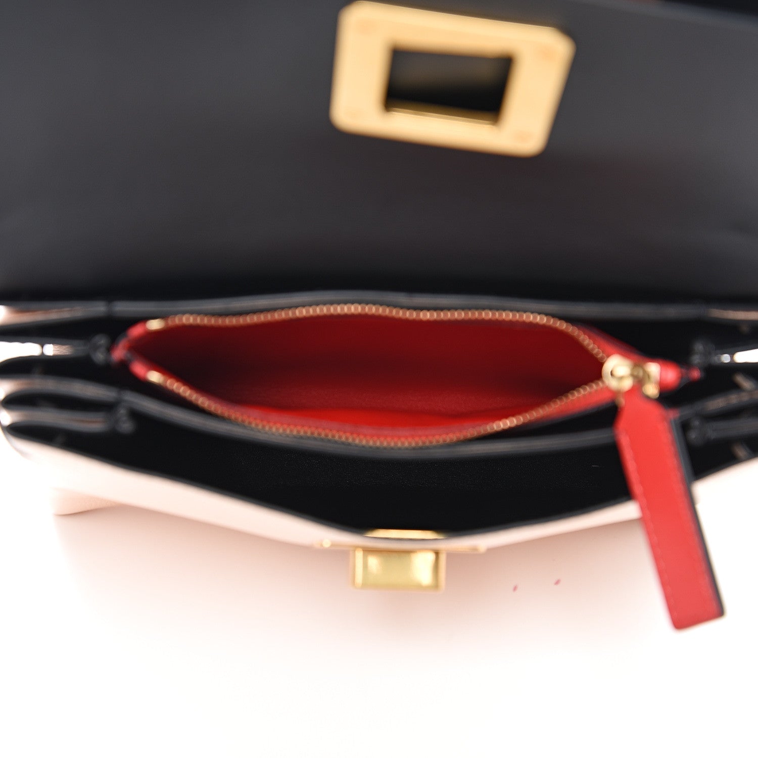 Valentino Garavani Smooth Calfskin Small VRing Crossbody Bag Rose Cannelle Light Ivory Cerise 5 of 11