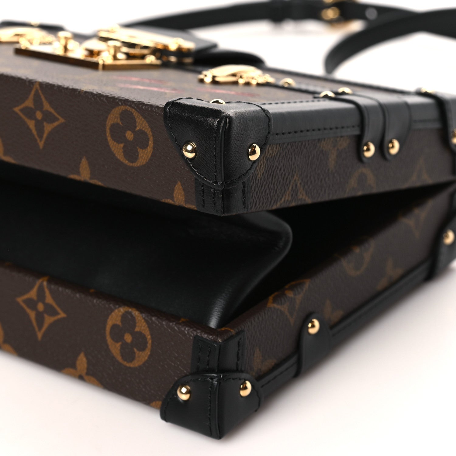 Louis Vuitton Monogram Petite Malle V Black 9 of 9