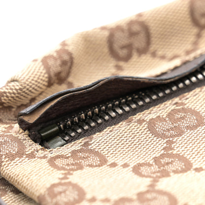 Gucci GG Monogram Double Pocket Belt Bag Dark Brown 13 of 13