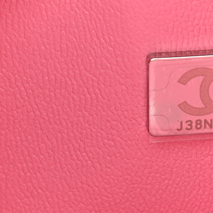 Chanel Lambskin Quilted Medium Double Flap Pink 6 of 9