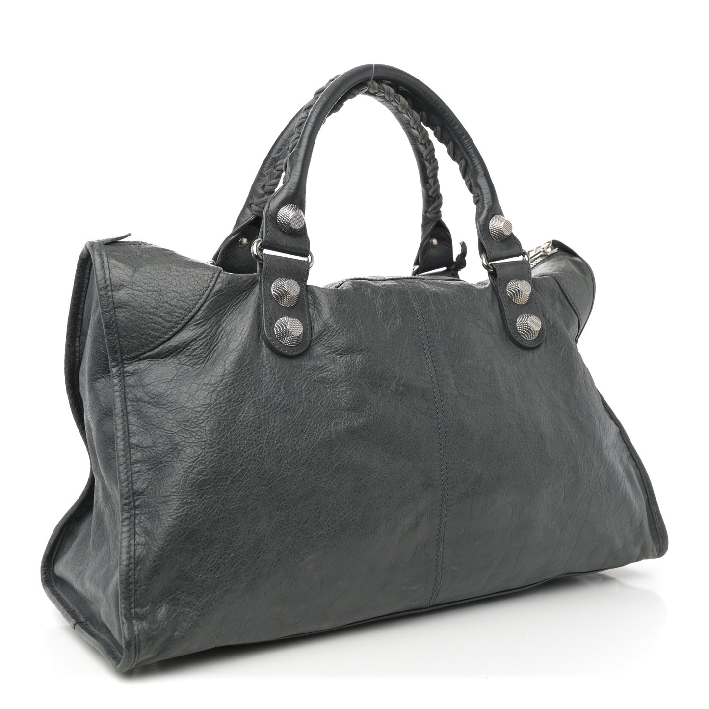 Agneau Giant 21 Silver Hardware Work Anthracite