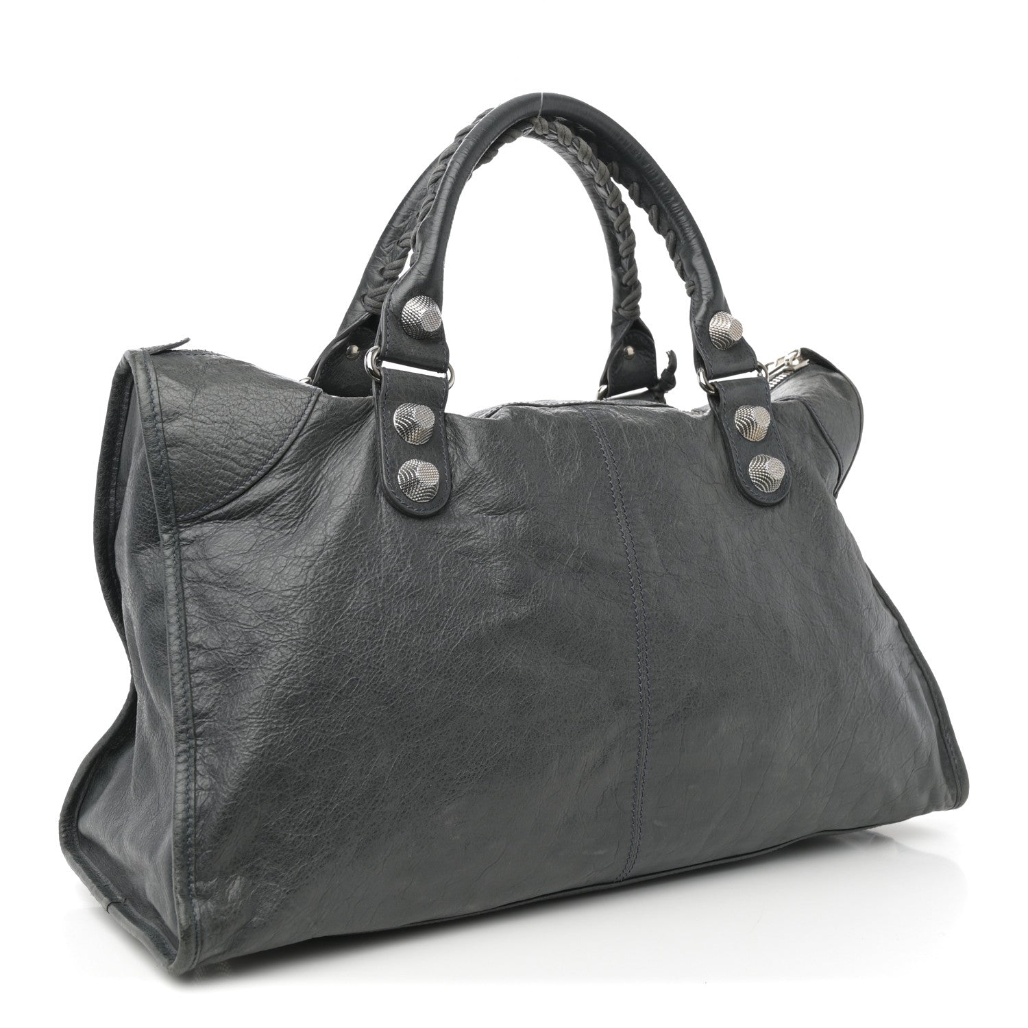 Balenciaga Agneau Giant 21 Silver Hardware Work Anthracite 10 of 31
