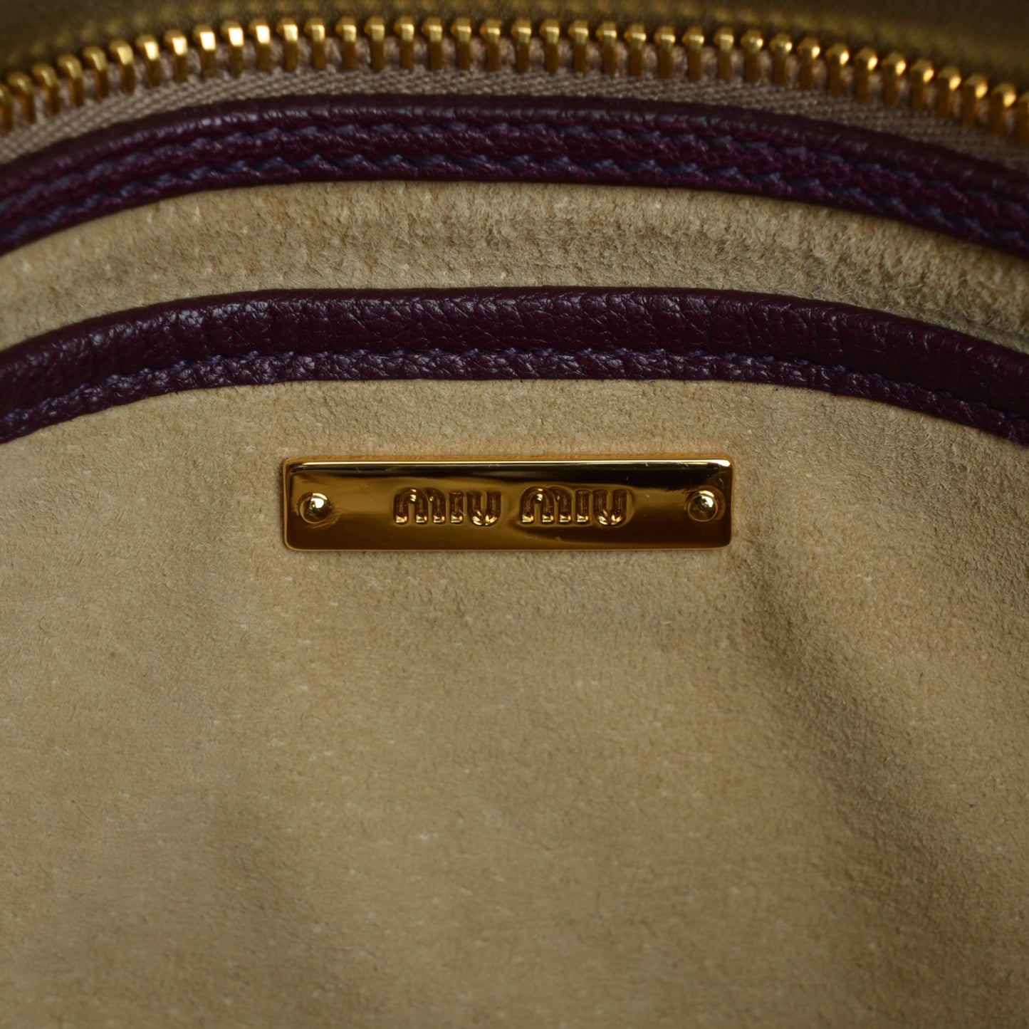 Goatskin Madras Tote Ribes