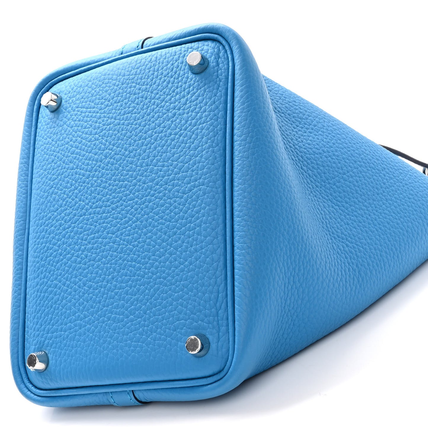 Taurillon Clemence Picotin Lock 18 PM Bleu Frida