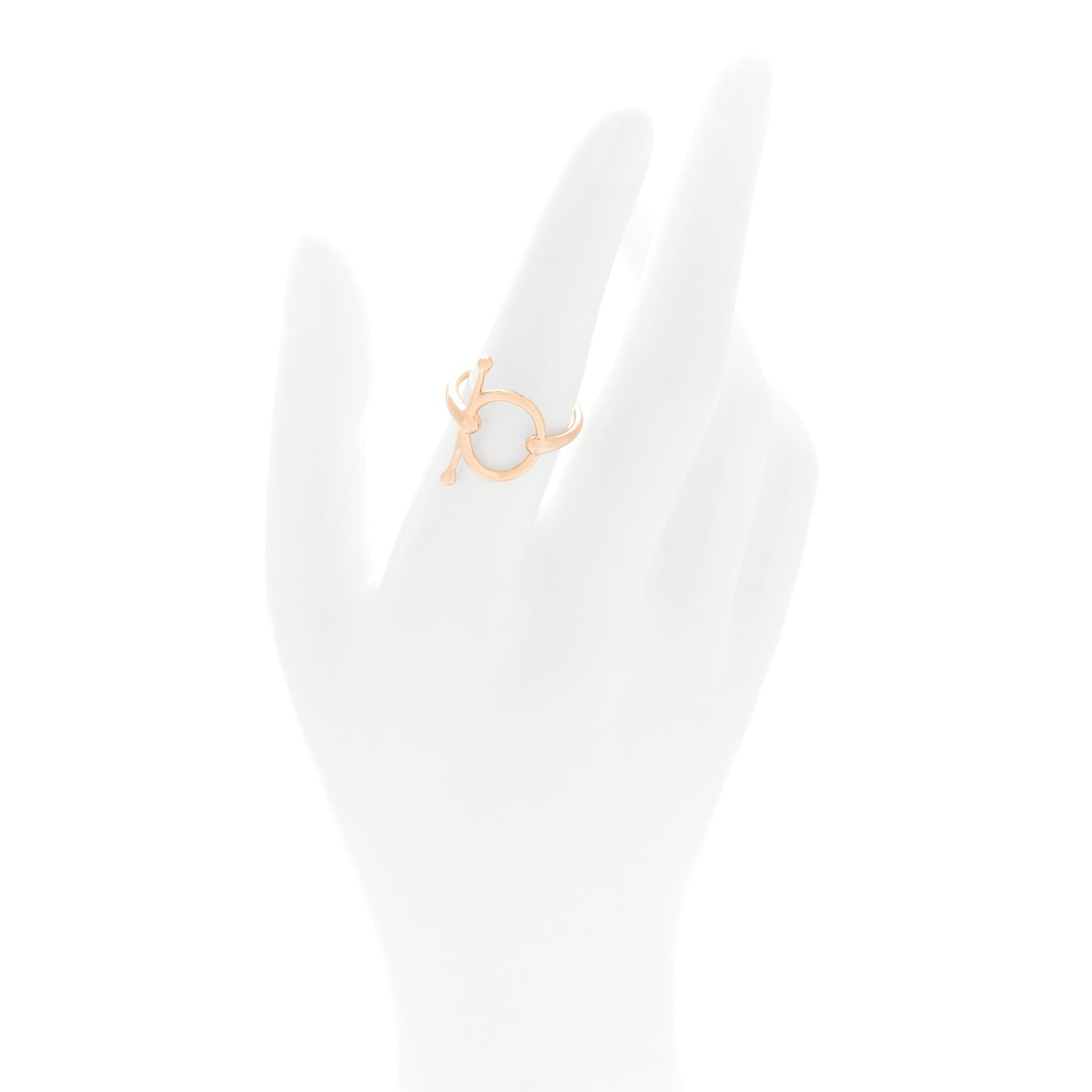 18K Rose Gold PM Filet D'Or Ring 53 6.5
