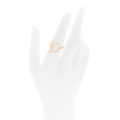 Hermes 18K Rose Gold PM Filet D'Or Ring 53 6.5 2 of 4