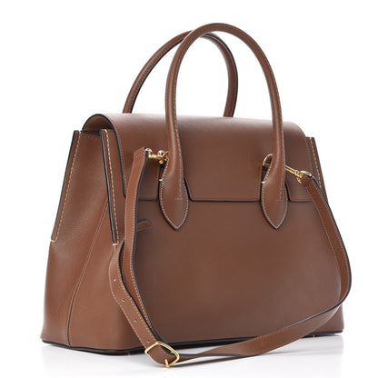 Mulberry Silky Calfskin Large Seaton Tan 3 of 12
