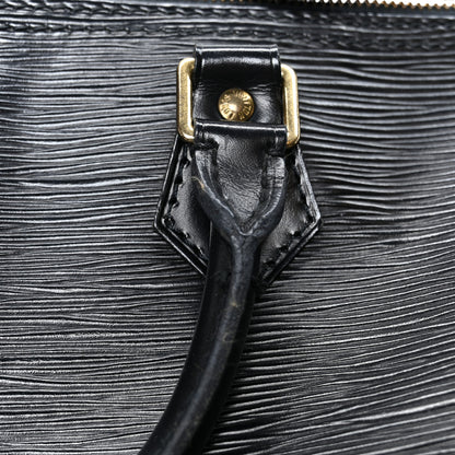 Louis Vuitton Epi Speedy 30 Black 12 of 14