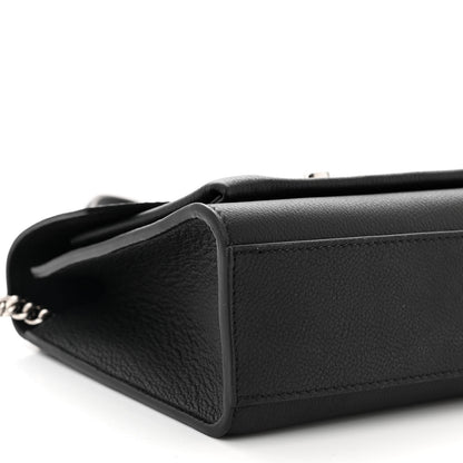 Louis Vuitton Soft Calfskin My Lockme Chain Bag BB Black 8 of 9
