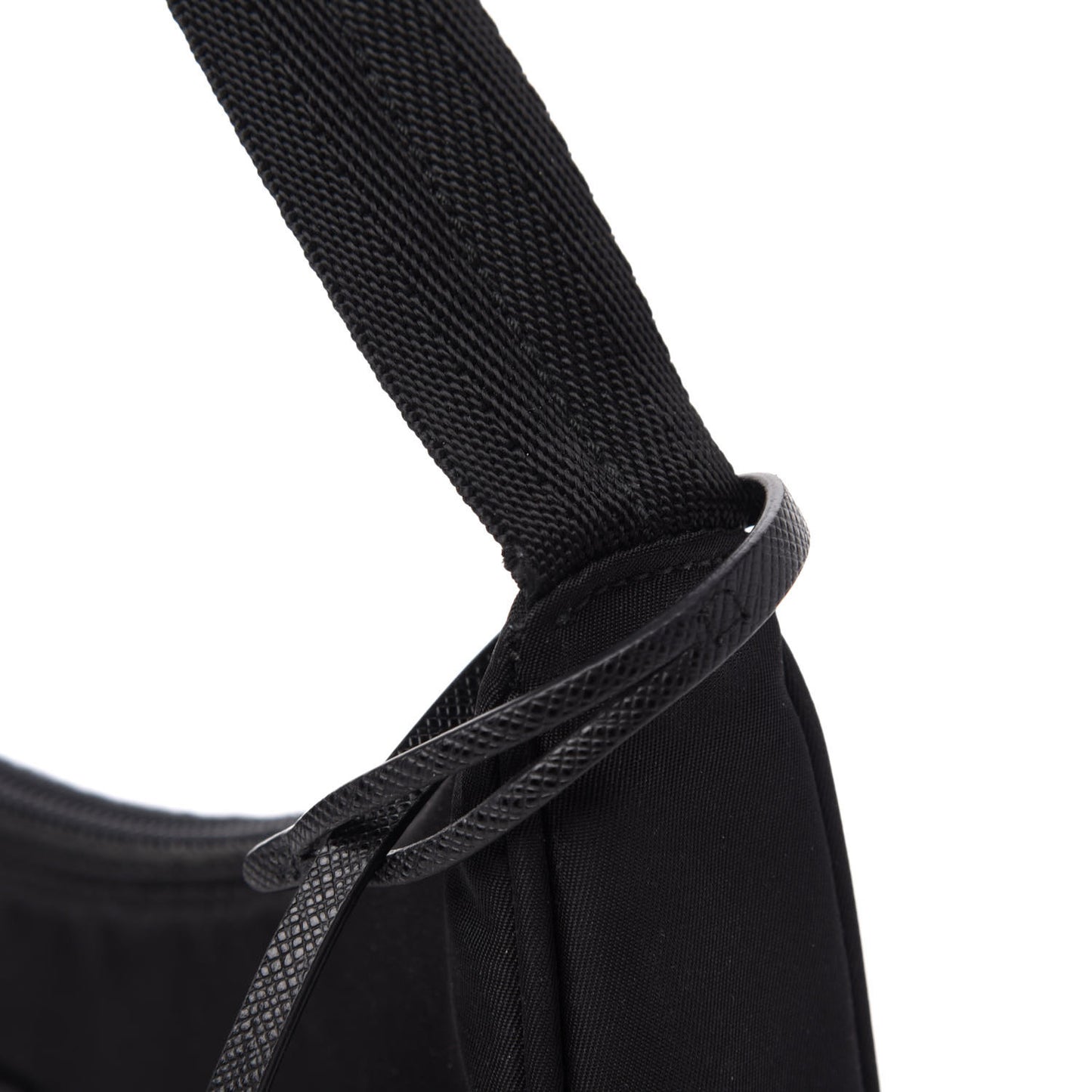 Tessuto Nylon Mini Re-Edition 2000 Bag Black