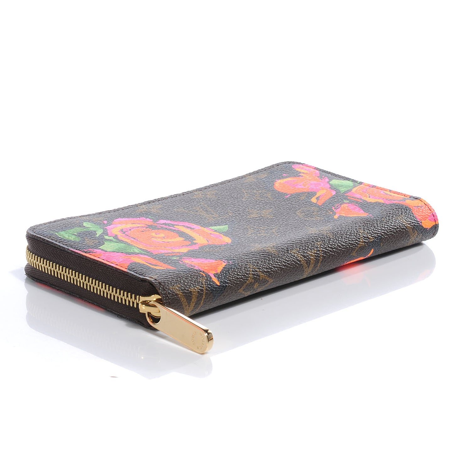 Monogram Roses Zippy Wallet