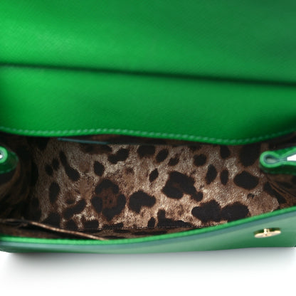 Dolce & Gabbana Dauphine Small Miss Sicily Satchel Green 5 of 10