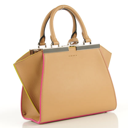 Fendi Vitello Dolce Mini 3Jours Tote Cuoio 3 of 8