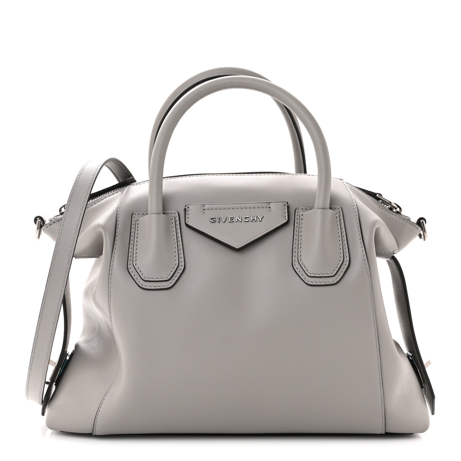 Givenchy Calfskin Small Soft Antigona Pearl Grey 1 of 9