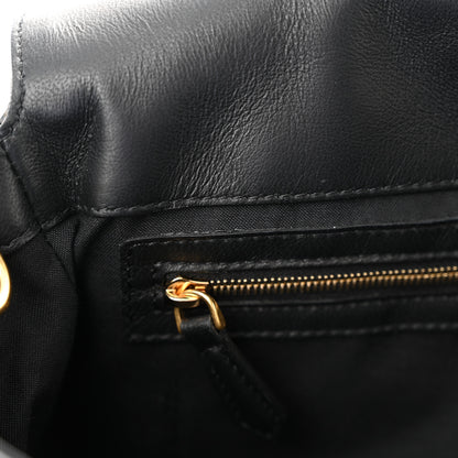 Fendi Nappa FF 1974 Embossed Baguette Black 10 of 12