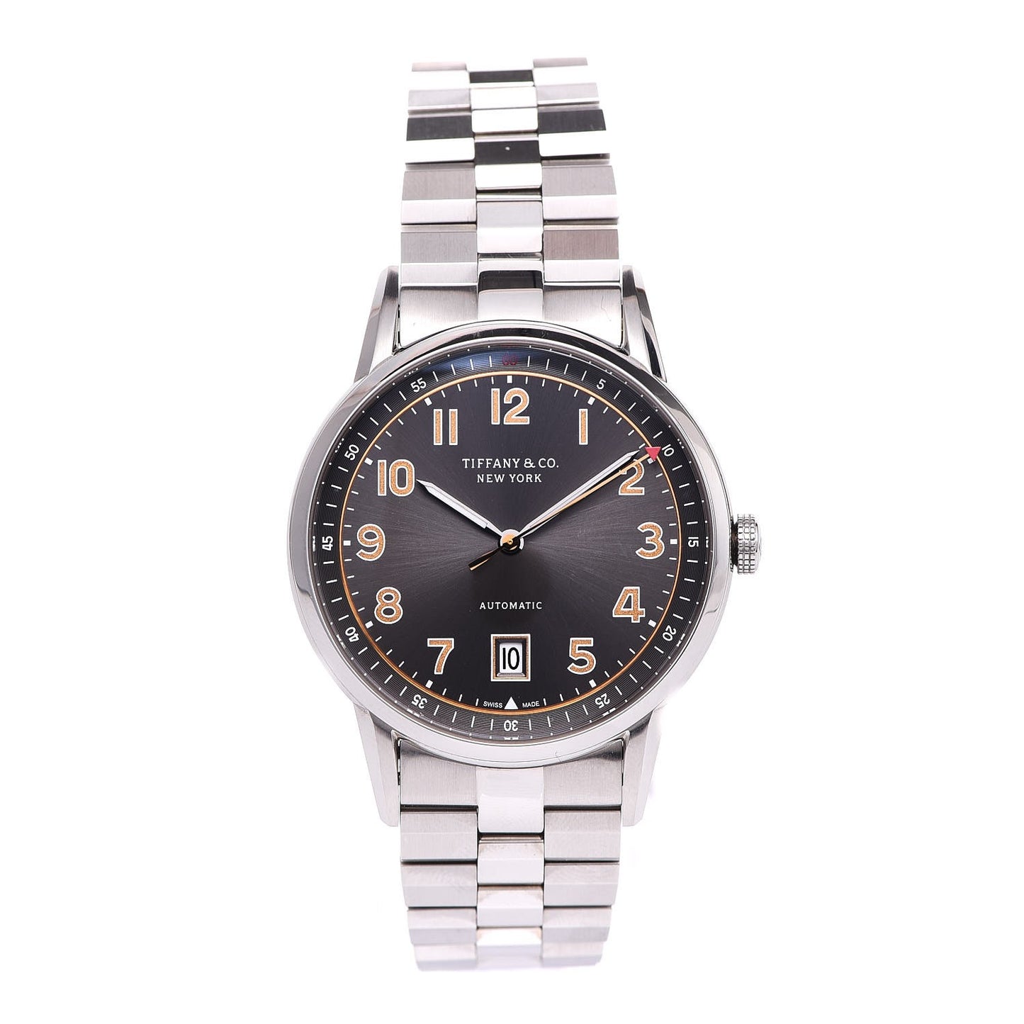 Stainless Steel 40mm CT60 3-Hand Automatic Watch Grey