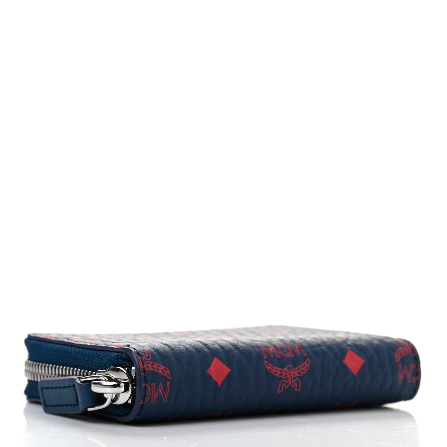 Visetos Mini Zip Around Wallet Blue Red