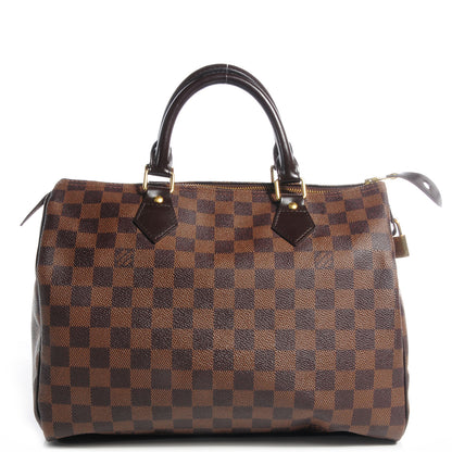 Louis Vuitton Damier Ebene Speedy 30 1 of 7