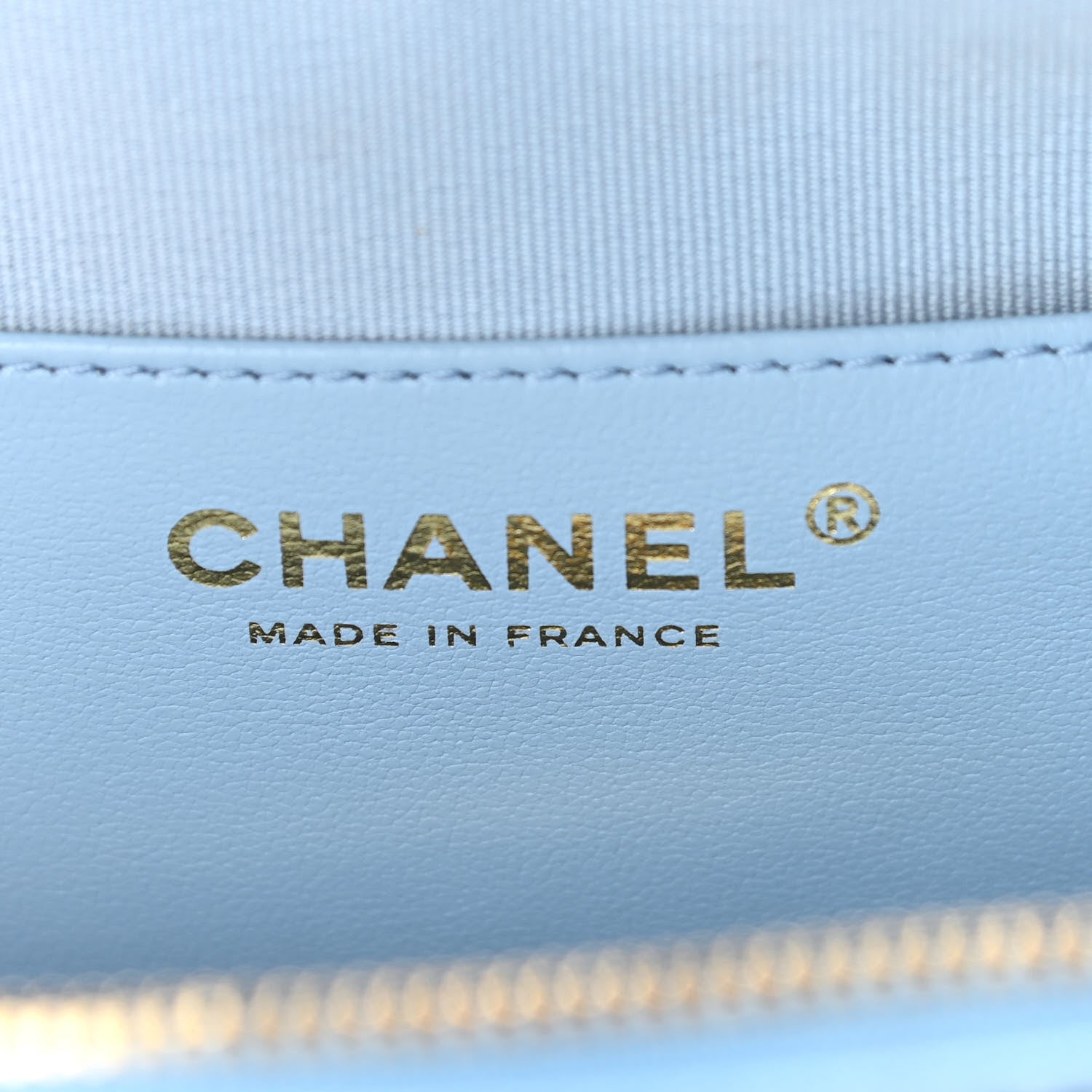 Chanel Lambskin Quilted CC In Love Heart Bag Light Blue 6 of 10
