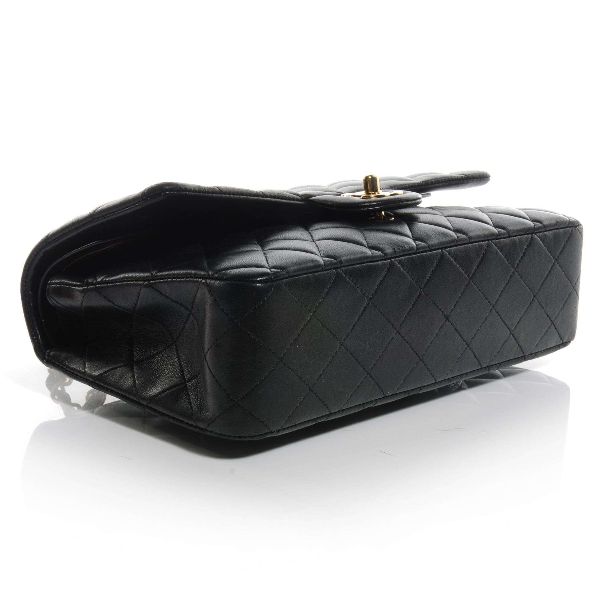 Chanel Lambskin Medium Double Flap Black 4 of 10