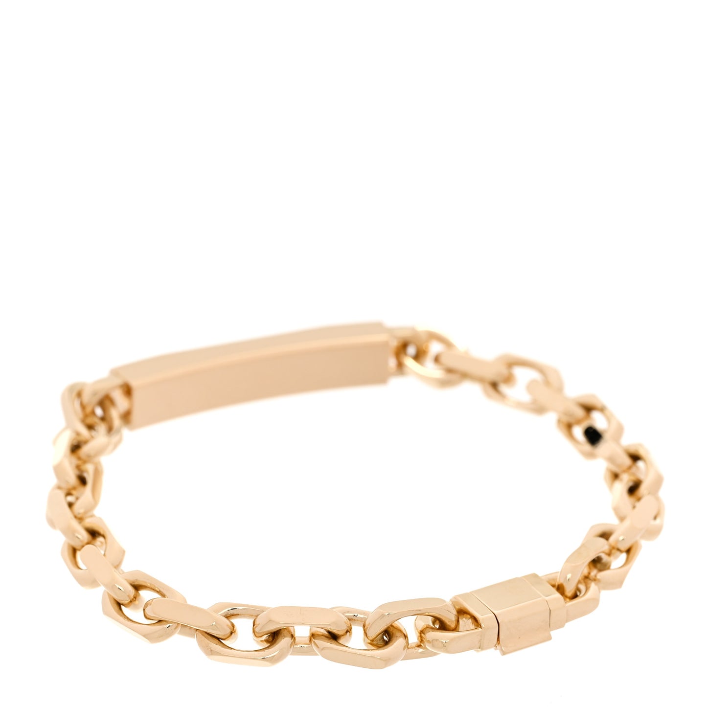 18K Yellow Gold 1837 Makers ID Chain Bracelet