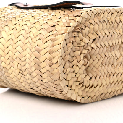 Loewe Raffia Small Basket Tote Bag Natural Tan 7 of 10
