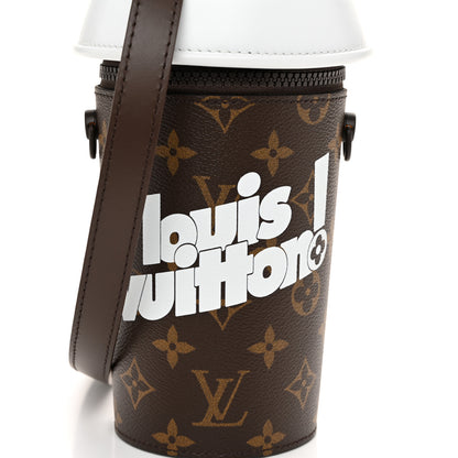 Louis Vuitton Monogram Calfskin Everyday LV Coffee Cup Pouch 7 of 10