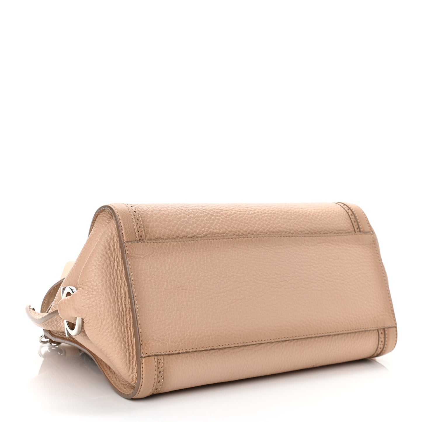 Calfskin Medium Sofia Satchel Beige