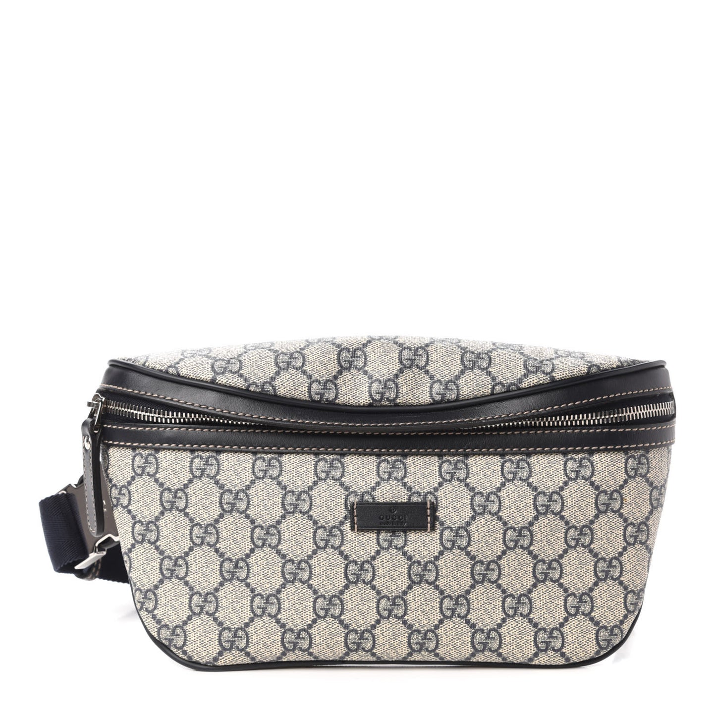 GG Supreme Monogram Belt Bag Navy