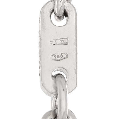 Cartier 18K White Gold 3.5mm Fidelity Link Bracelet 4 of 4