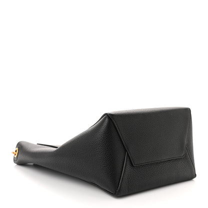 Celine Soft Grained Calfskin Small Sangle Bucket Bag Black 4 of 9