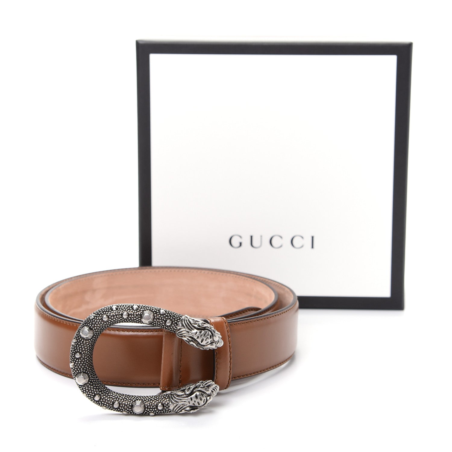 Gucci Lisse Calfskin Dionysus 35mm Belt 95 38 Cuir 7 of 7