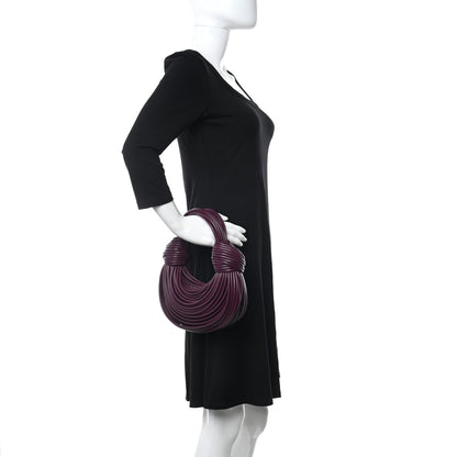 Bottega Veneta Nappa Mini Tubular Double Knot Mystic 2 of 9