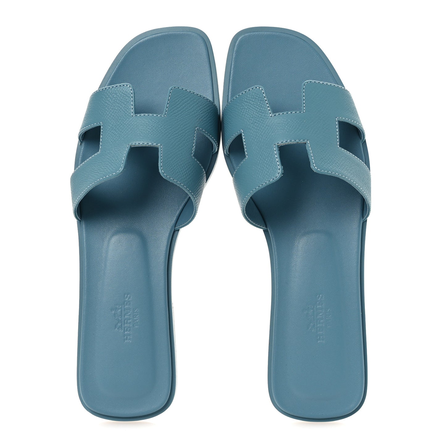 Epsom Oran Sandals 38 New Blue Jean