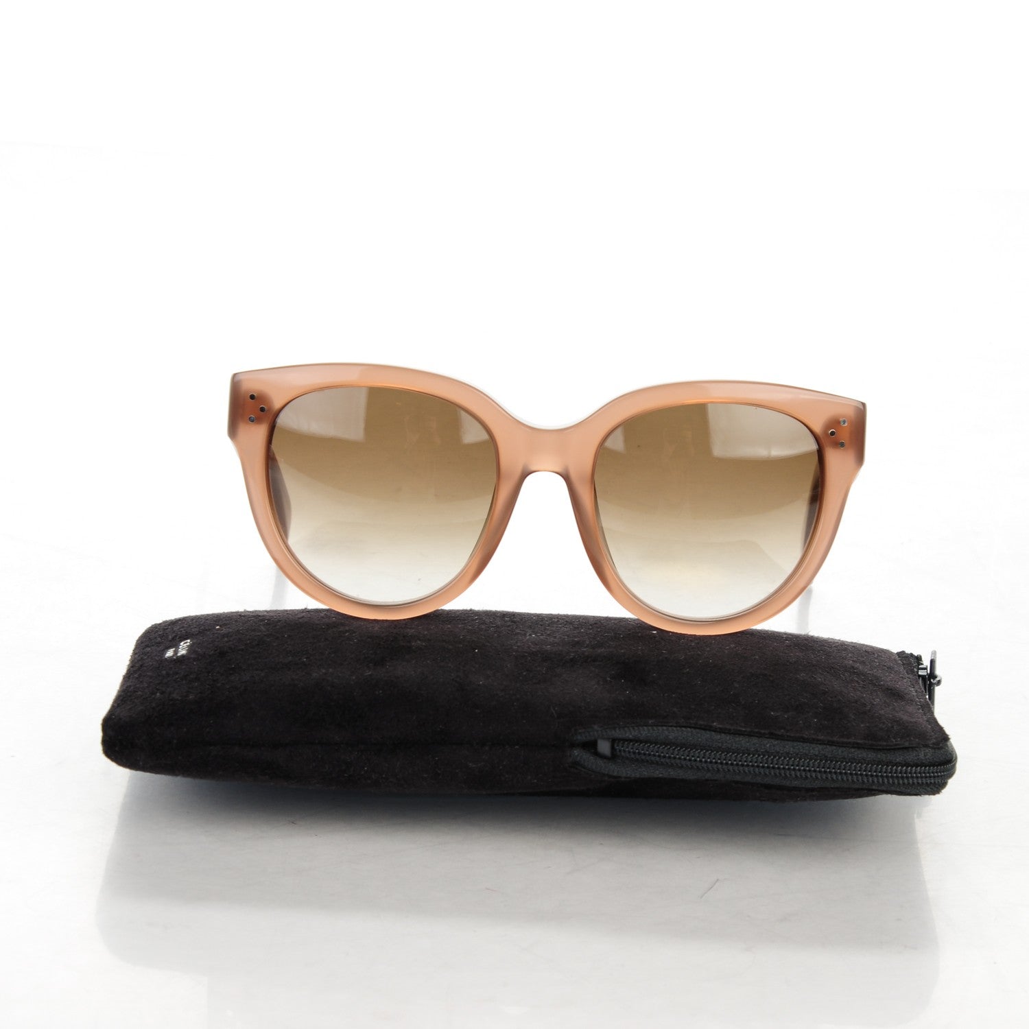 Celine Audrey Sunglasses CL 41755 Opal Light Brown 5 of 5