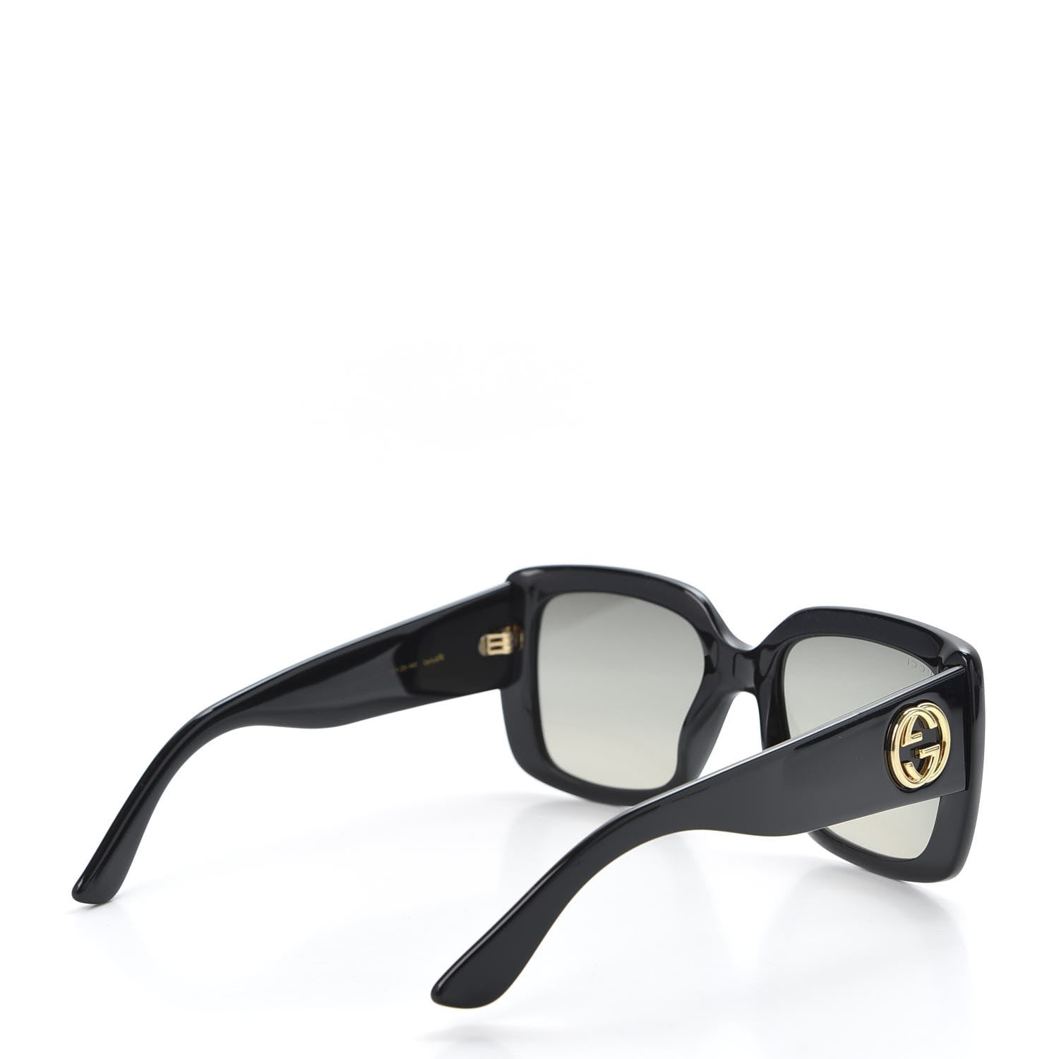 Gucci Acetate Square Frame Sunglasses GG0141S Black 4 of 8