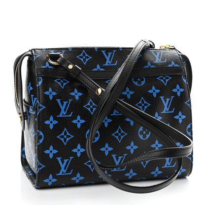 Louis Vuitton Colored Monogram Speedy Amazon PM Blue Black 3 of 8