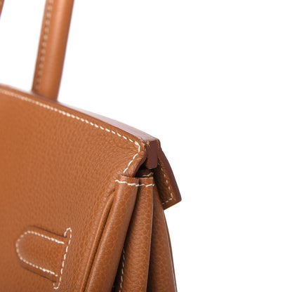 Hermes Togo Birkin 35 Gold 12 of 16
