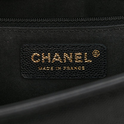 Chanel Caviar Quilted New Medium Boy Flap Black 5 of 11