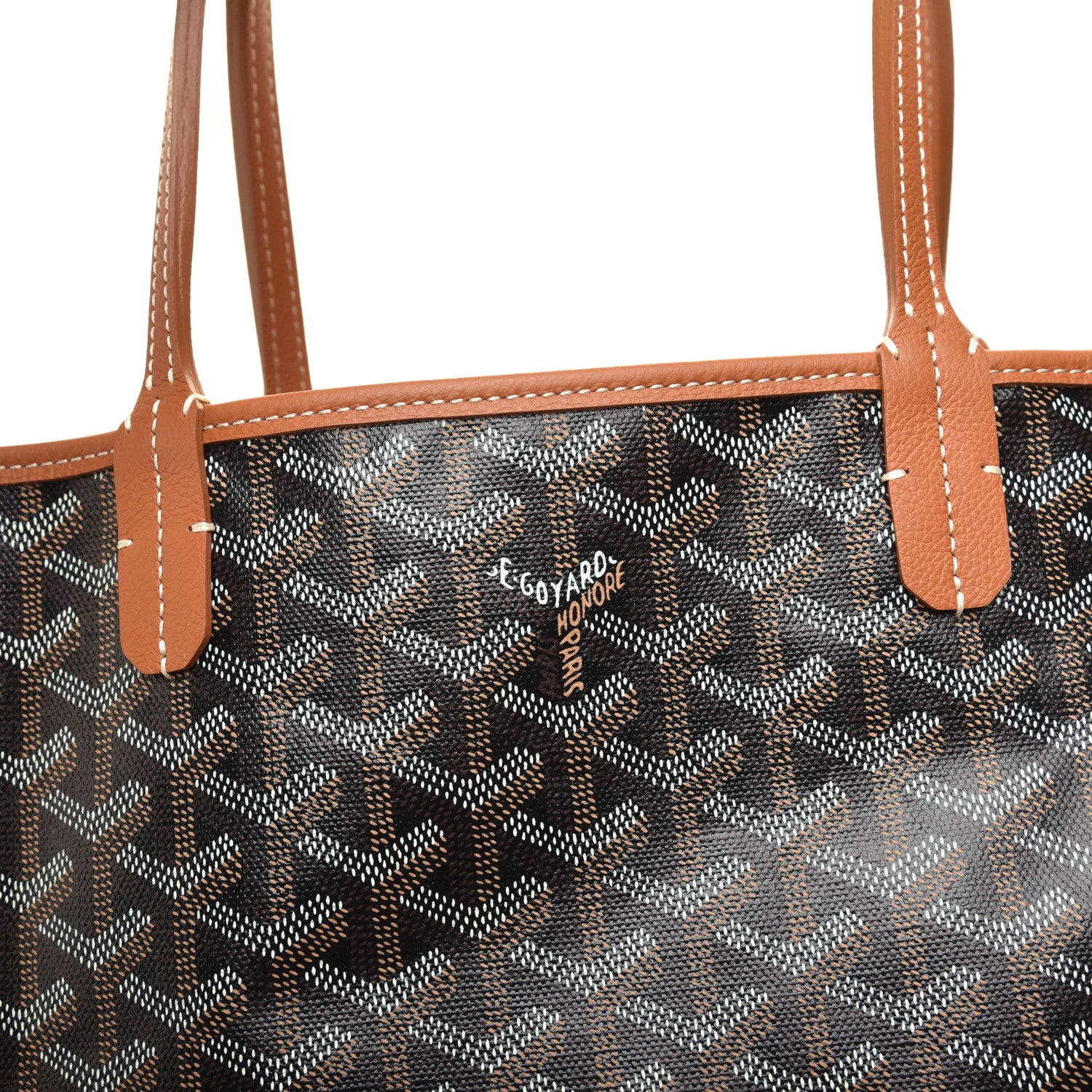 Goyard Goyardine Saint Louis PM Black Gold 6 of 8