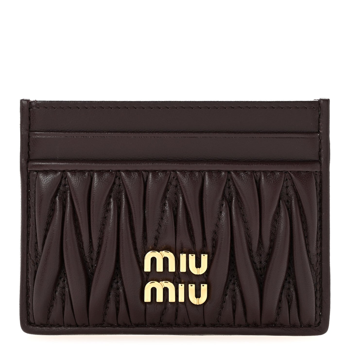 Nappa Matelasse Card Holder Radica