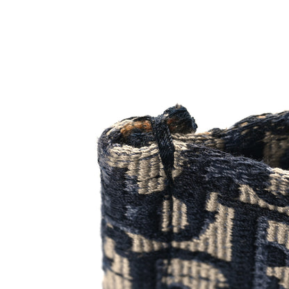 Christian Dior Oblique Medium Book Tote Blue Multicolor 12 of 12