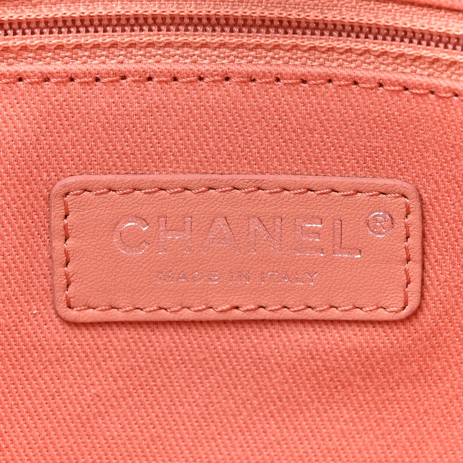 Chanel Lurex Boucle Small Deauville Tote Pink 6 of 10