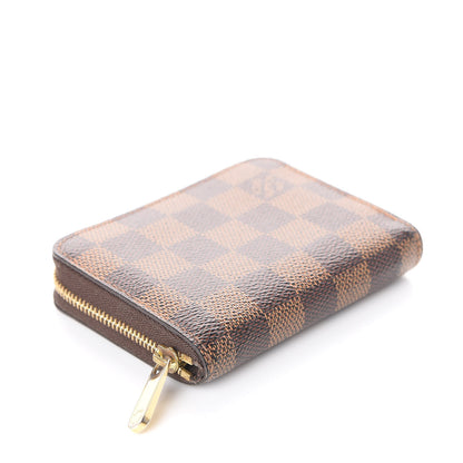 Louis Vuitton Damier Ebene Zippy Coin Purse 3 of 9