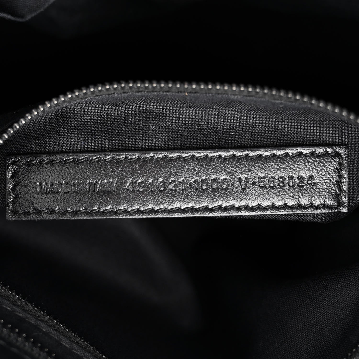 Balenciaga Matte Supple Lambskin Crocodile Embossed Classic Black Hardware S City Black 7 of 16