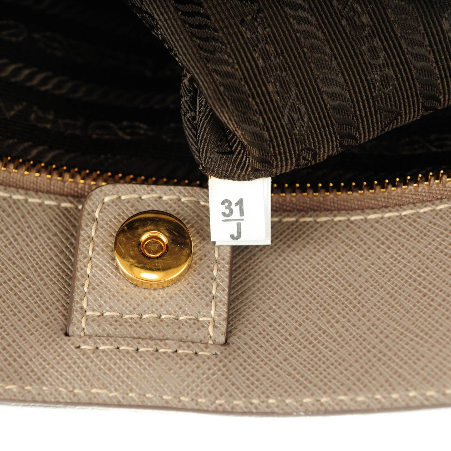 Saffiano Lux Large Tote Argilla